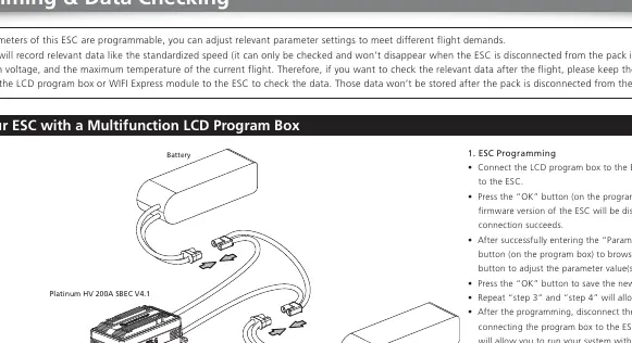 Verkabelungsschema für den ESC