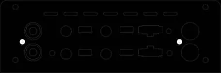 Anschlussdiagramm für RCA- und High-Level-Eingänge