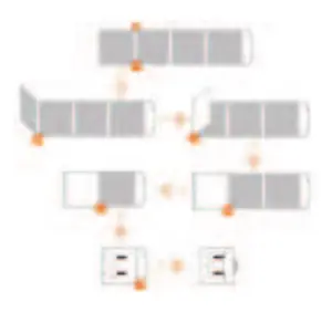 Schritte zum Zusammenfalten des Solar Blankets