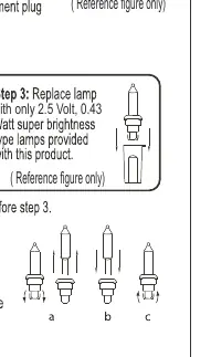 Austausch der Lampe