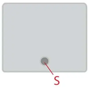 Position des S-Buttons
