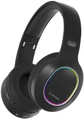 Trevi 0D12E6017 Hi-Fi Wireless LED-Kopfhörer