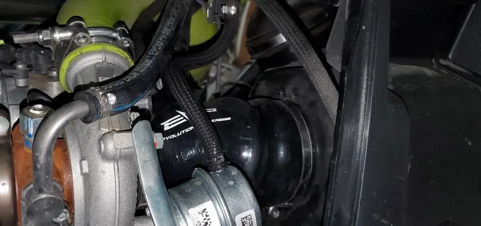Installiertes V-Flow Intake