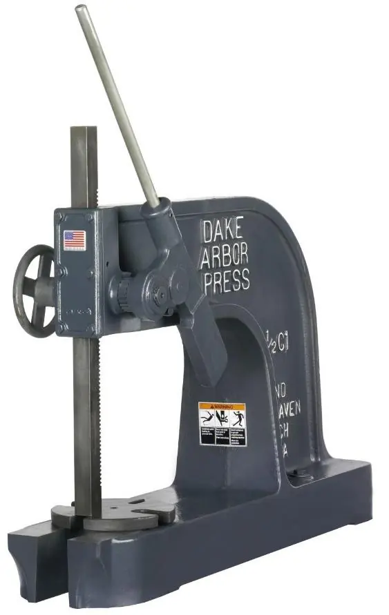 DAKE 1-1/2C Ratschen-Hebel-Dornpresse