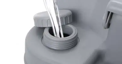 Befüllen des Wassertanks