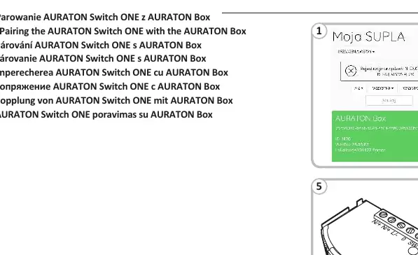 Schritte zur Kopplung mit der AURATON Box