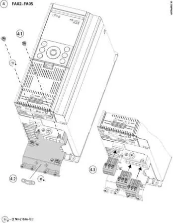 Montageschritte für Gehäuse FA02-FA05