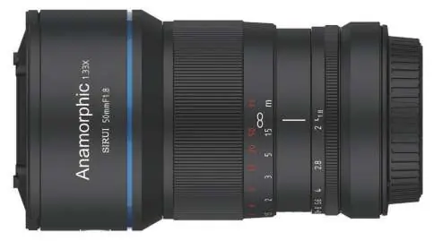 SIRUI 50mm F1.8 Anamorphic 1.33X Objektiv