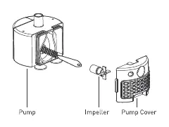 Reinigung der Pumpe