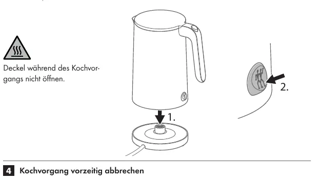 Wasser kochen
