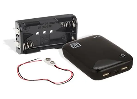 Beispiel für einen Batteriehalter