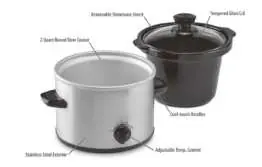 Komponenten des Slow Cookers