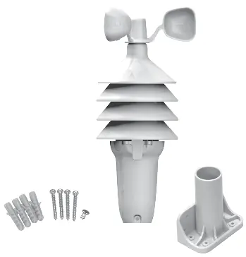 3-in-1 Sensor und Montagezubehör