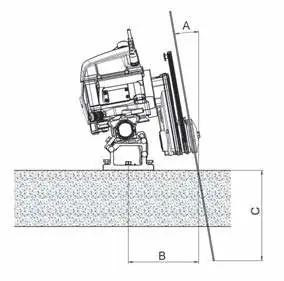 Einstellungen für Diagonalschnitte