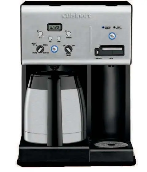 Cuisinart Coffee PLUS CHW-14 Bedienfeld und Kanne