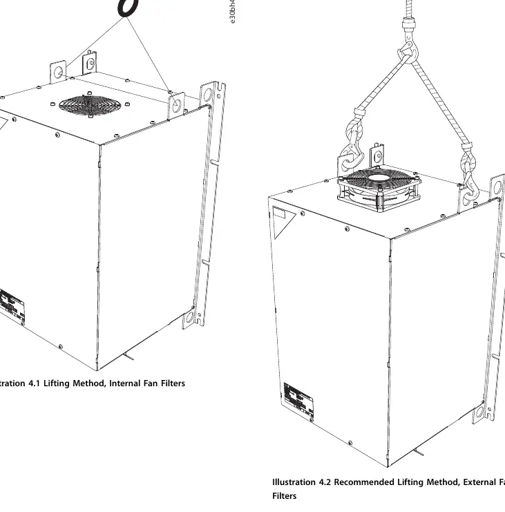 Lifting methods for AHF filters