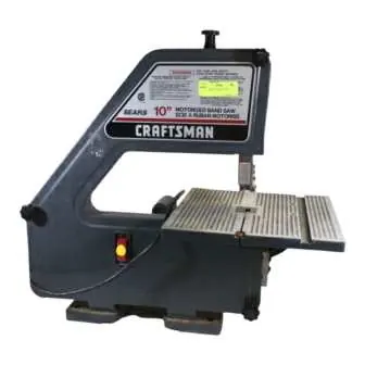 Craftsman 10-Zoll-Bandsäge