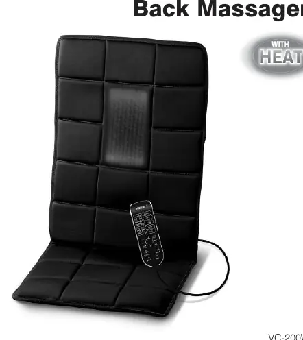 HoMedics 10-Motor Programmable Back Massager