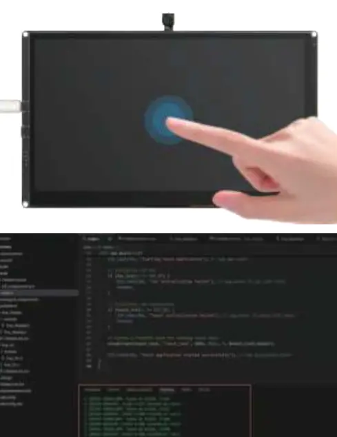 Touchscreen-Interaktion