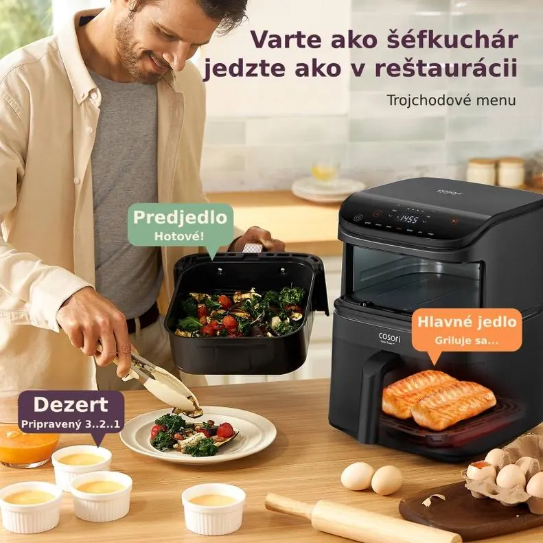 Beispiel für die Zubereitung eines Menüs