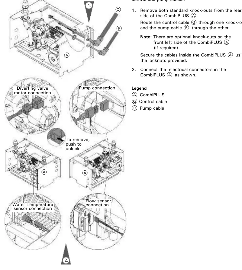 Verkabelung des CombiPLUS