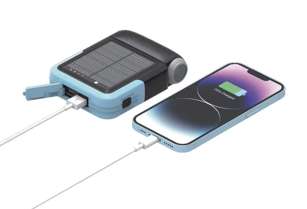 Ladevorgang eines Smartphones
