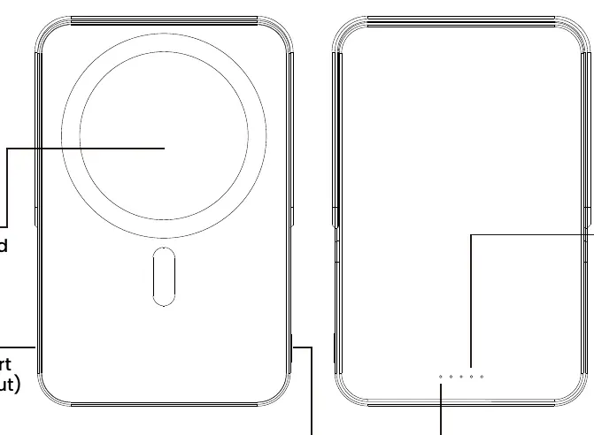 Diagramm der Powerbank-Komponenten