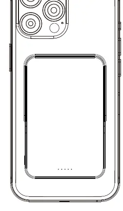 Platzierung des iPhones auf dem Ladepad