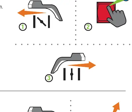 Startsequenz (Choke-Hebel)