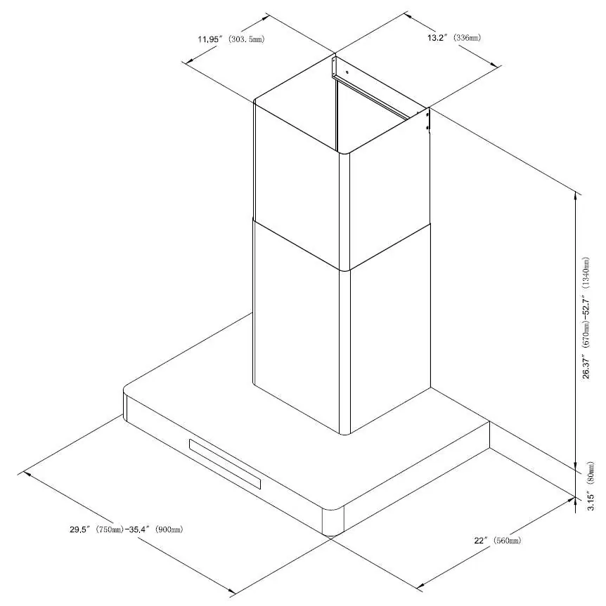 Produktabmessungen