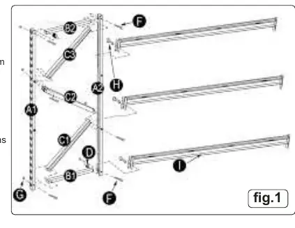 Fig. 1: Montage der Endrahmen