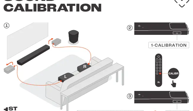 Erste Sound-Kalibrierung