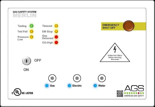 Frontpanel der Steuerung