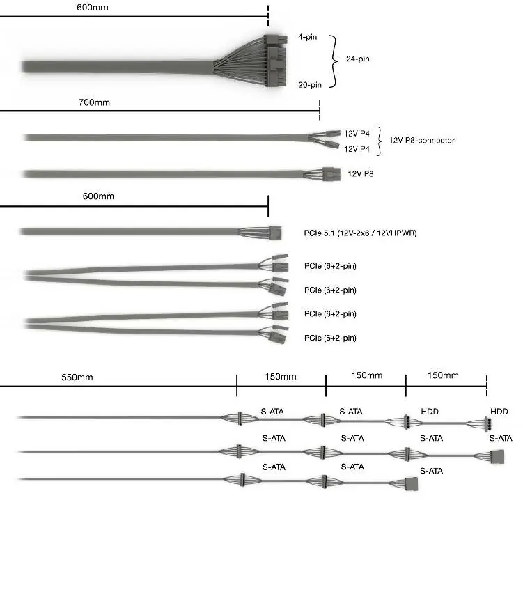 Verkabelungsdiagramm (1000W-750W)