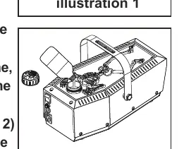 Befüllen des Tanks