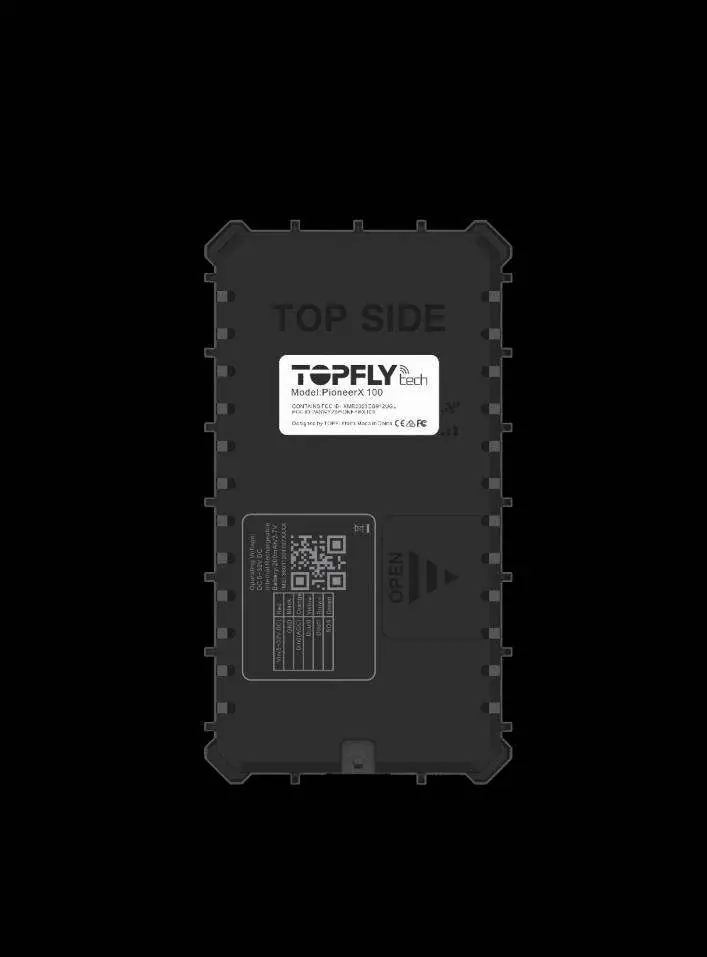 Pictor PX 1004G GNSS-Tracker Ansicht und Anschlüsse