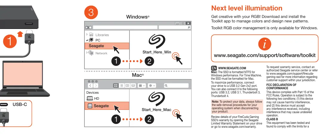 Anschlussdiagramm für Windows und Mac