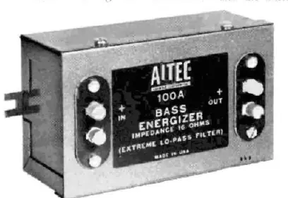 Altec 100A Bass Energizer Gerät