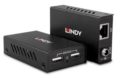 Lindy 100m 2 Port USB 2.0 Cat.6 Extender