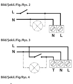 Schaltpläne für Standard- und DH-Modelle