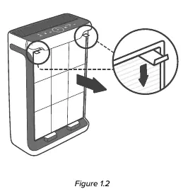 Entfernen des Vorfilters