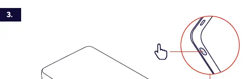 Position der Aktivierungstaste.