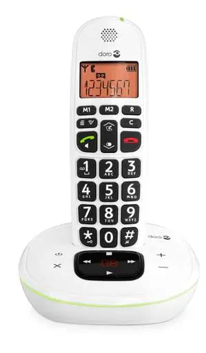 Doro PhoneEasy 100w/105wr Mobilteil und Basisstation
