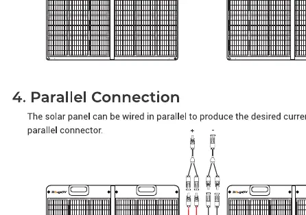 Parallelschaltung von zwei Solarpanels