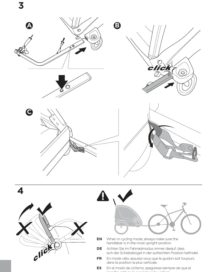 Fahrradmodus-Installation
