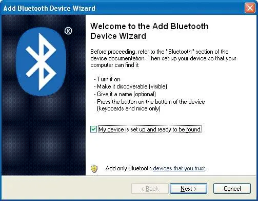 Bluetooth-Geräte-Assistent