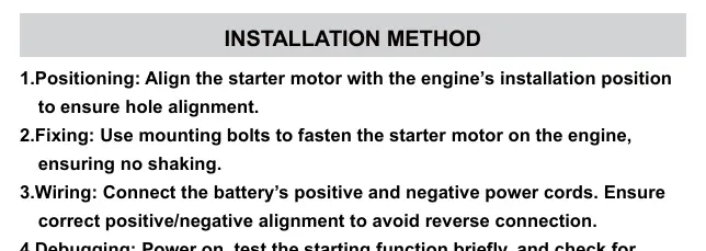Installationsmethode