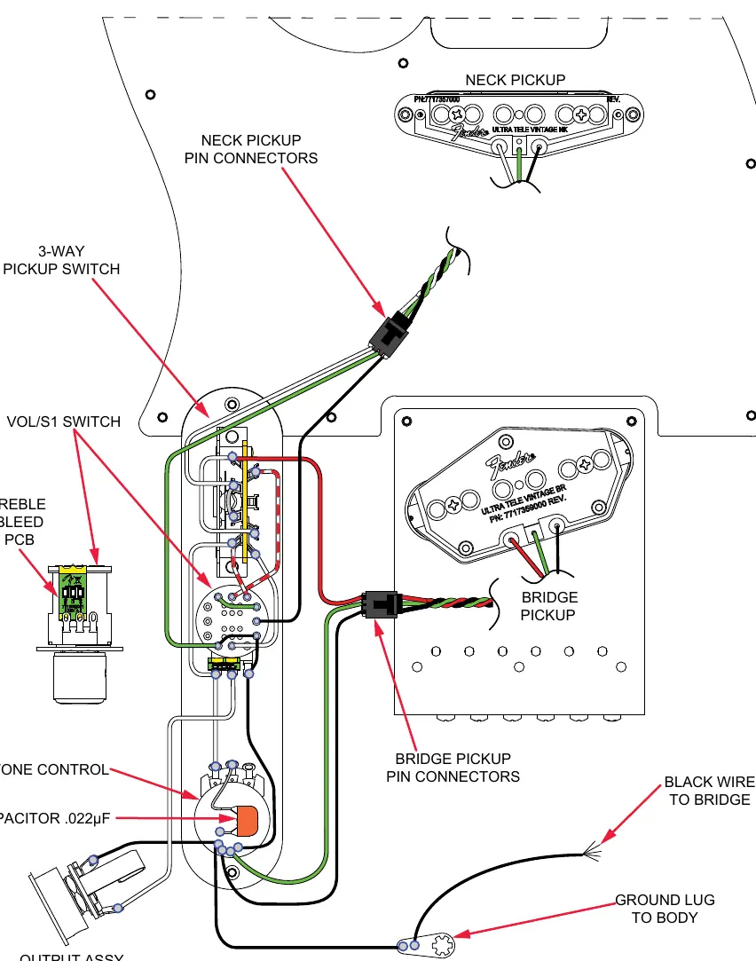 Schaltplan der Elektronik
