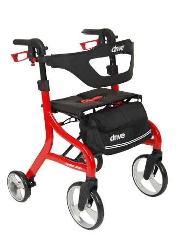 Übersicht der Rollator-Komponenten