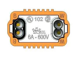 Anschlussseite des IDEAL 102x Trennschalters